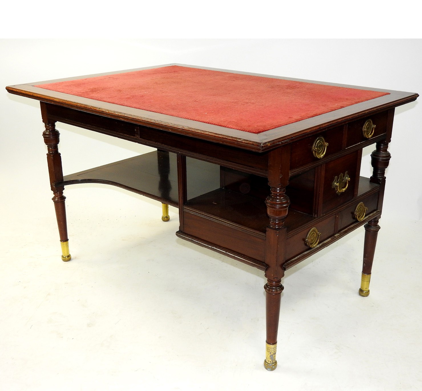 Lot 106 A Victorian aesthetic movement writing table, 19th century