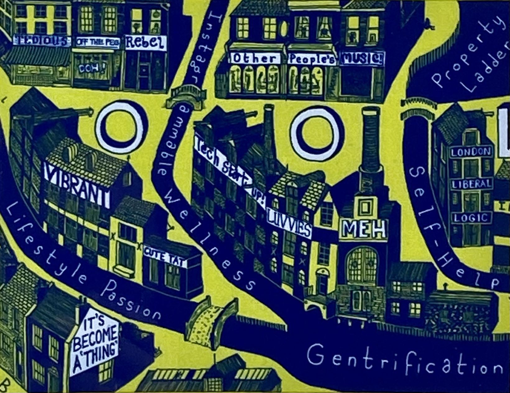 Sir Grayson Perry's 'Gentrification Cloth' For Sale