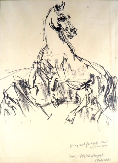 Oskar Kokoschka Sketch