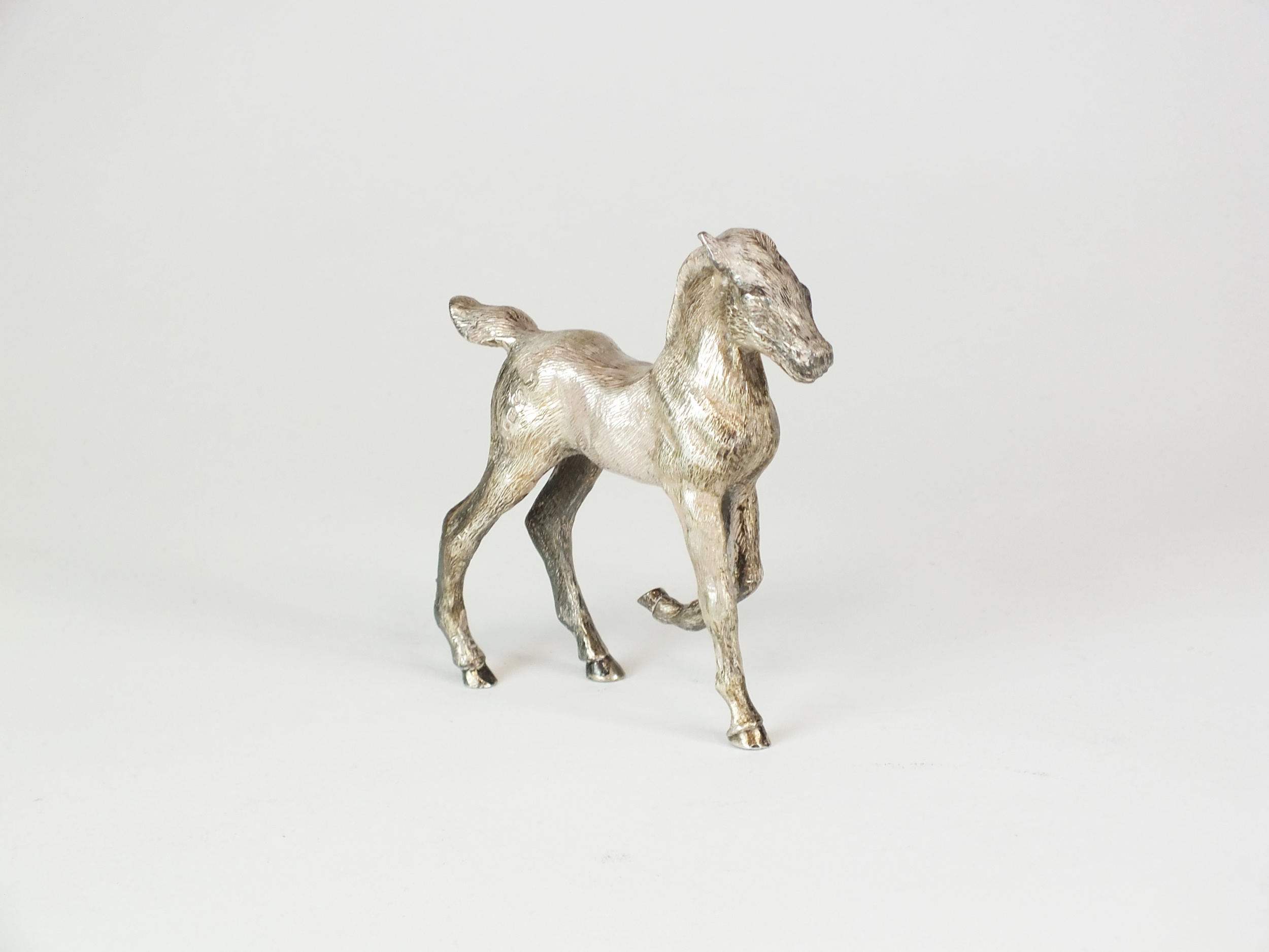 Silver model foal