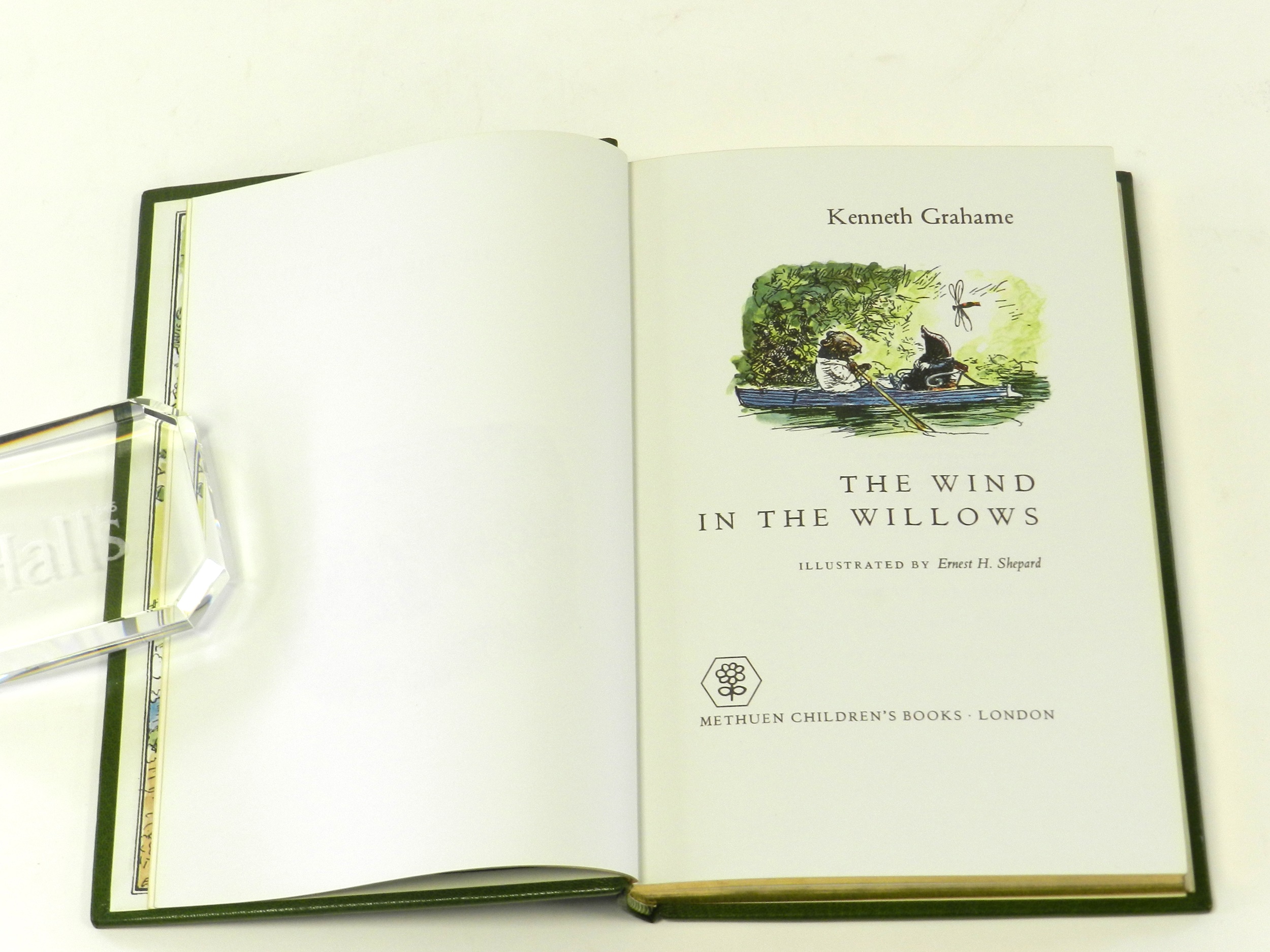 GRAHAME, Kenneth, The Wind in the Willows. Coloured Illustrations by E H Shepard. 1st edn, 1971. One of 250 copies signed by Ernest H Shepard