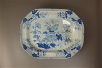 Lot 181 - A collection of English oval and canted meat...