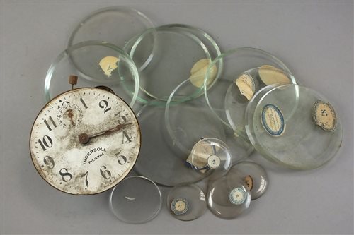 Lot 271 - A collection of watchmakers tools, watch...
