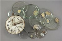Lot 271 - A collection of watchmakers tools, watch...