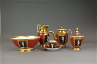 Lot 167 - A Paris porcelain coffee set Circa 1800-10...