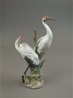 Lot 206 - A Lladro figure of Courting Cranes', Model Num...