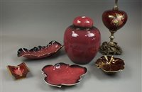 Lot 122 - A collection of Carlton Ware Rouge Royale,...