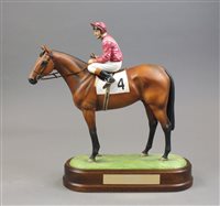 Lot 222 - 'Commanche Run', ridden by Lester Piggot,...