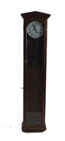 Lot 113 - A Synchronome electric mahogany cased wall...