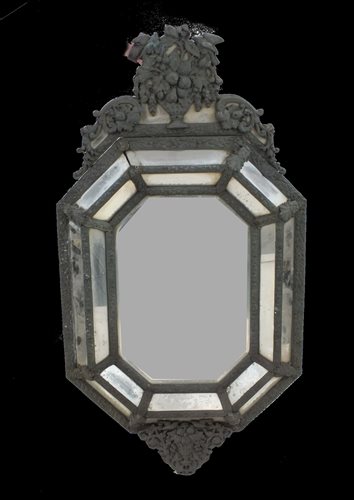 Lot 34 - A 19th century Venetian style wall mirror, the...