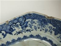 Lot 18 - Four Various Chinese Blue and White Graduated Platters