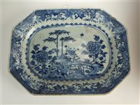 Lot 18 - Four Various Chinese Blue and White Graduated Platters