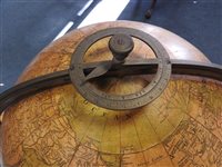 Lot 239 - A W and T M Bardin 18 inch terrestrial globe,...