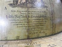 Lot 239 - A W and T M Bardin 18 inch terrestrial globe,...