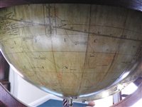 Lot 239 - A W and T M Bardin 18 inch terrestrial globe,...