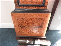 Lot 197 - An early 18th century walnut and seaweed...