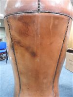 Lot 224 - A Regency mahogany hall porters chair, the...