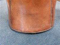 Lot 224 - A Regency mahogany hall porters chair, the...