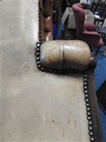 Lot 224 - A Regency mahogany hall porters chair, the...