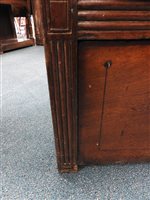 Lot 224 - A Regency mahogany hall porters chair, the...