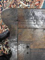 Lot 274 - An oak Wainscot chair, dated 1683
