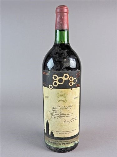 Lot 559 - Château Mouton Rothschild 1967 magnum