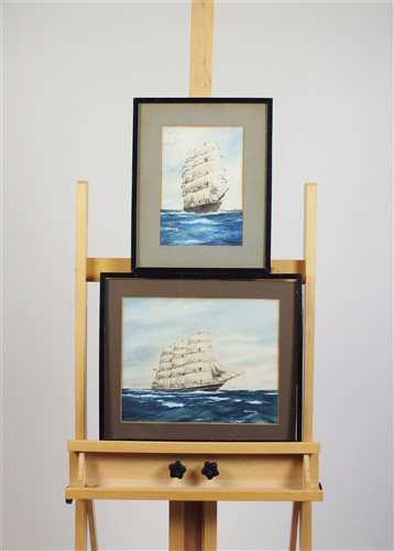 Lot 159 - Two ship watercolours by A.F.D. Bannister