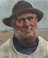 Lot 194 - David W Haddow,  two portraits