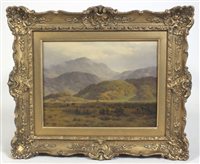 Lot 390 - Henry Cheadle (B.1852), Cattle grazing in a...