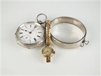 Lot 309 - A 9ct gold wristwatch