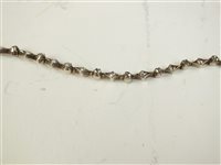 Lot 205 - A diamond tiara / necklace / bracelet
