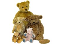 Lot 161 - Vintage style Collectors' Bears