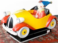 Lot 190 - A Noddy coin operated ride on machine