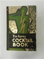 Lot 74 - CRADDOCK, Harry, The Savoy Cocktail Book.  Constable and Co. 1930.