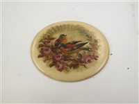 Lot 106 - A singing bird box