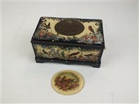 Lot 106 - A singing bird box