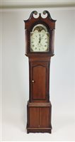 Lot 231 - A 19th century longcase clock