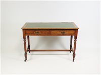 Lot 393 - A washstand converted to a desk