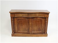 Lot 395 - A Victorian mahogany chiffonier