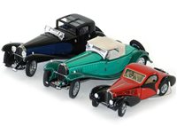 Lot 121 - Franklin Mint 1/24 Bugattis
