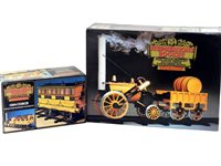 Lot 81 - Hornby Live Steam Stephanson's Rocket and Coach