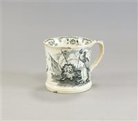 Lot 143 - An English earthenware Union Act Mug