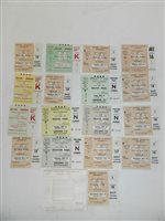 Lot 30 - World Cup 1966 tickets (17)