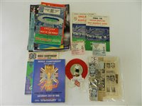 Lot 29 - World Cup final programme and other football ephemera 1966 etc.