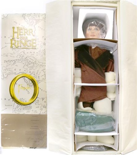 Lot 188 - 73cm / 29 inches Grossle-Schmidt hand painted Frodo from Lord of the Rings