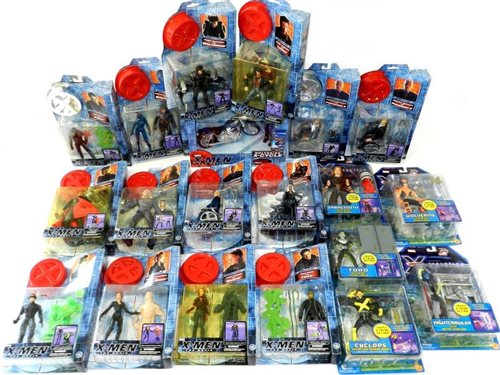 Lot 197 - Marvel X-Men Action figures