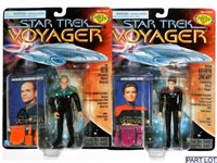 Lot 211 - Playmates 12cm Star Trek Voyager figures