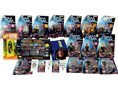 Lot 210 - Playmates 12cm Star Trek Figures