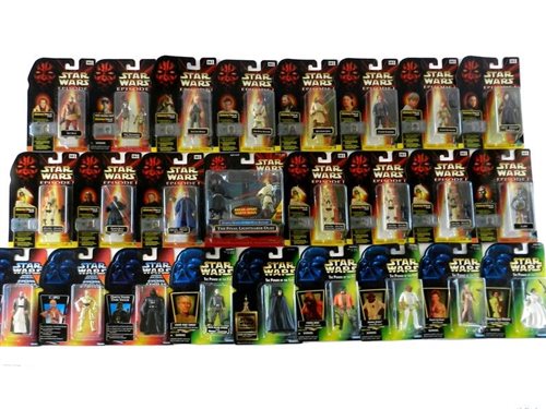 Lot 195 - Kenner Star Wars 3/ 3/4" (9.5cm) blister carded figures