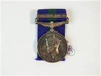 Lot 197 - A George VI General Service medal